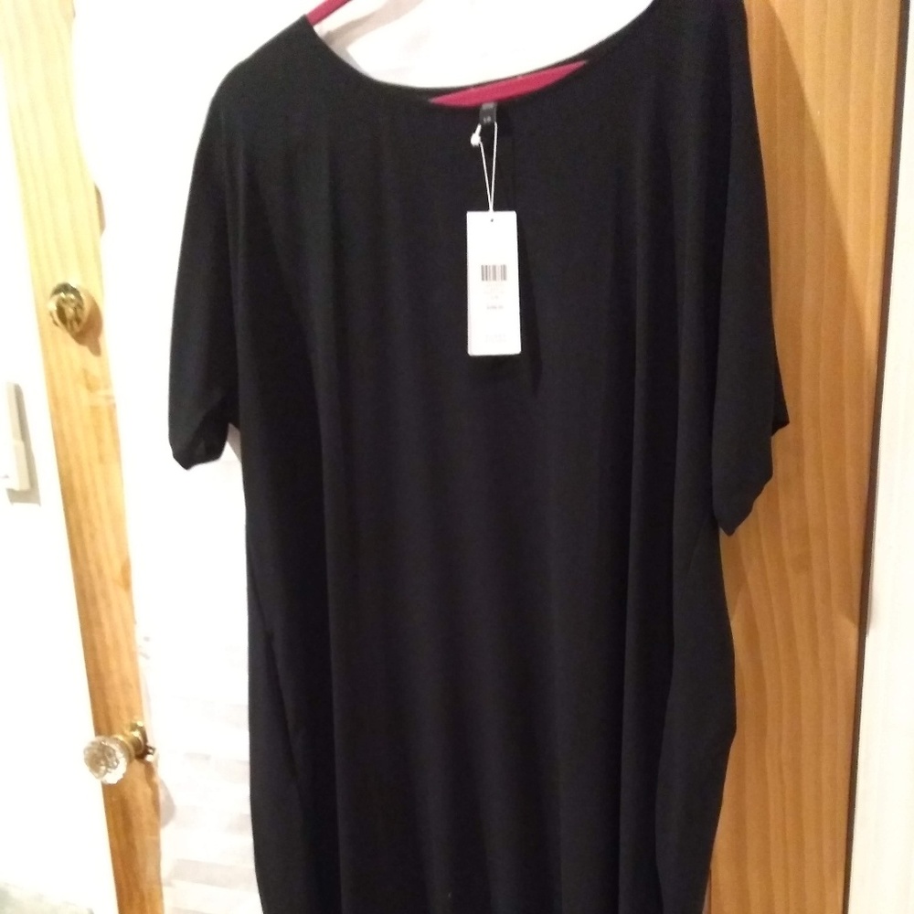 NWT black Eileen Fisher dress